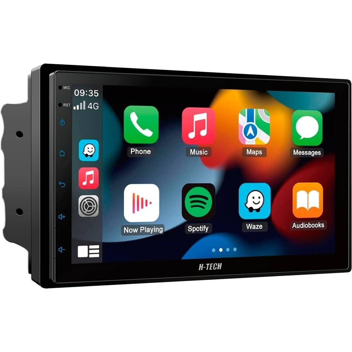 Central Multimídia 7" Android 13 QuadCore: CarPlay, Android Auto e Espelhamento Completo