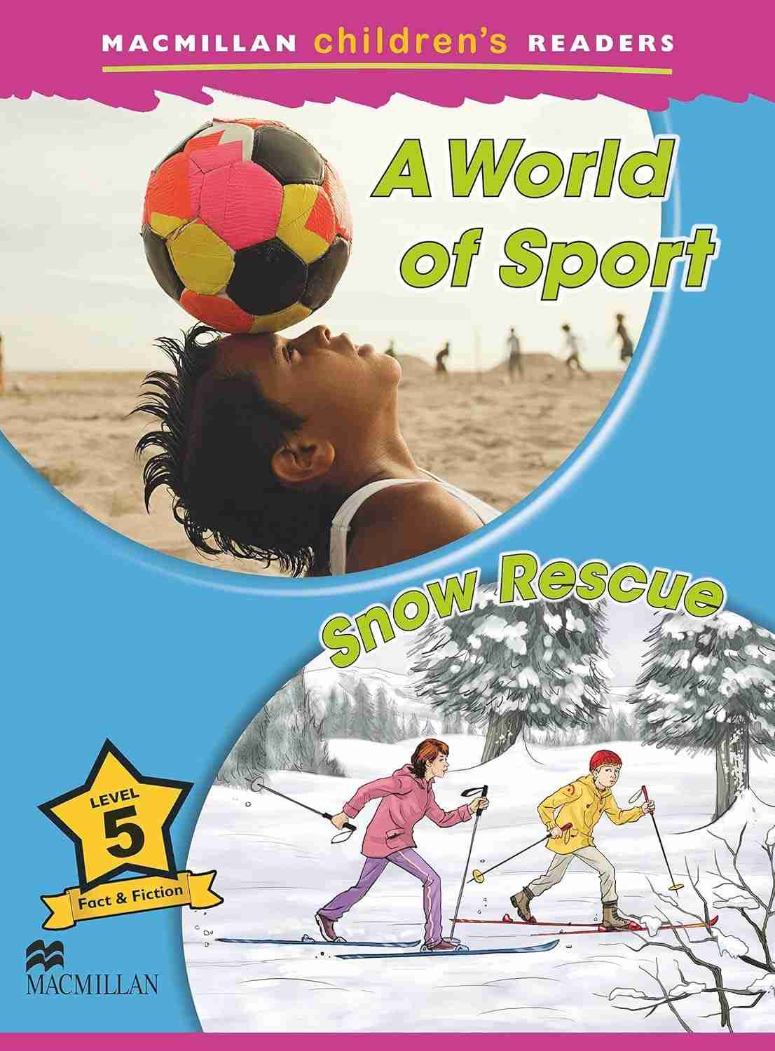 A World of Sport / Snow Rescue: Leitura Bilíngue para Jovens Exploradores
