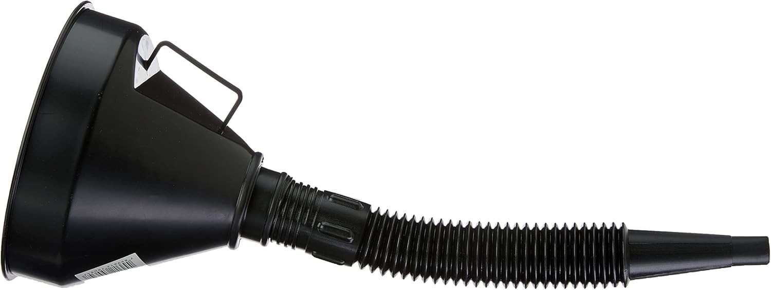 Funil Automotivo Profissional com Extensão Flexível e Filtro - Essencial para Carros e Motos