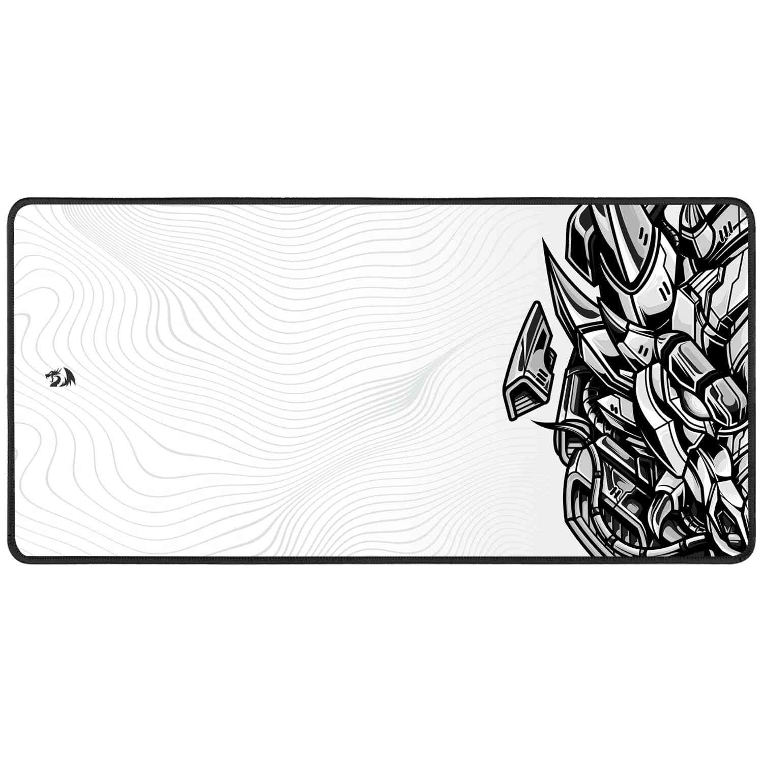 Mousepad Gamer Redragon Flick XL Cypher Edição Limitada - Branco e Preto (400x900mm)