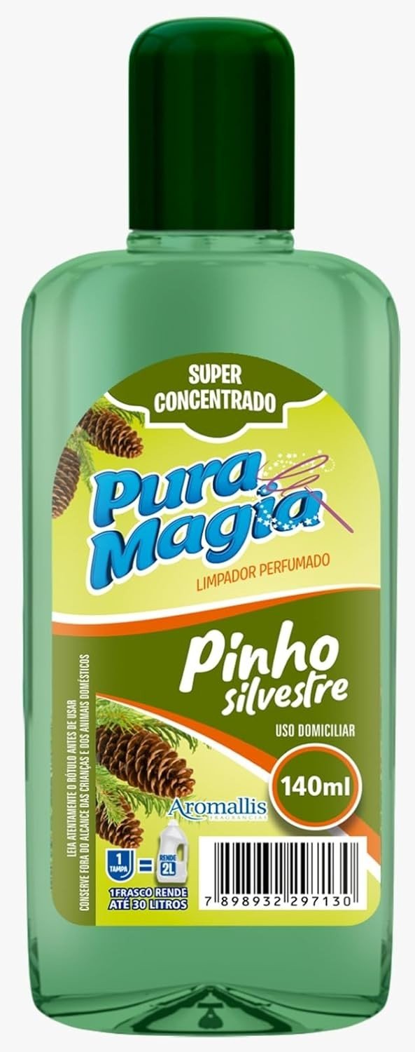 Limpador Concentrado Cravo e Canela 140ml - Fórmula Potente com Fragrância Natural