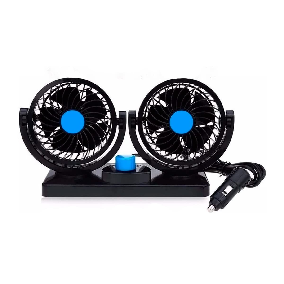 Ventilador Automotivo Duplo Potente 12V ONYK: Ar Fresco e Silencioso para Seu Veículo