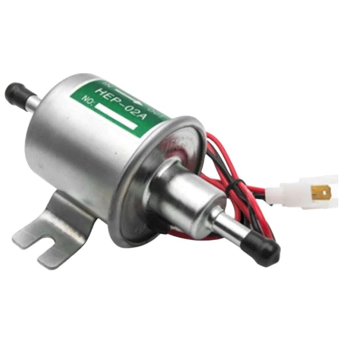 Bomba Elétrica Combustível Universal 12V - Carburador, Diesel, Gasolina, Álcool - Carro, Barco, Moto, Trator