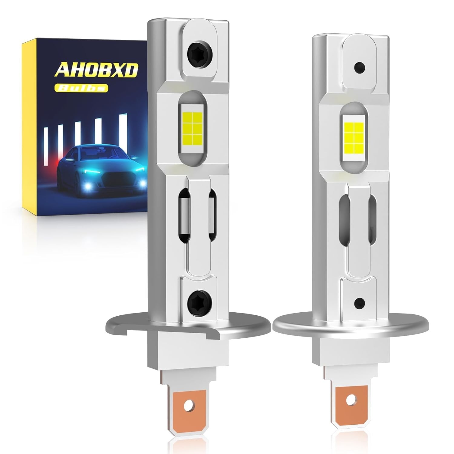 Lâmpada Neblina LED H1 6500K: Visão Noturna Imbatível e 600% Mais Brilho!