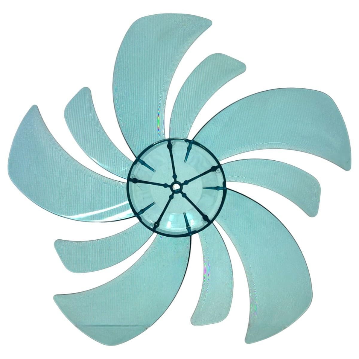 Hélice 10 Pás Azul para Ventiladores Britânia/Philco – BVT495, PVT492, PVC491 Turbo
