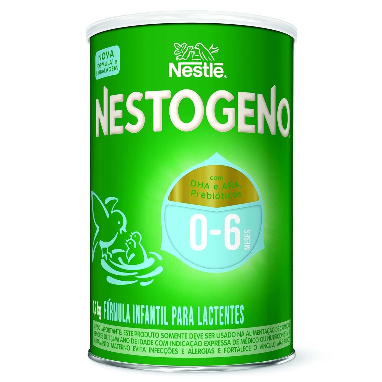 Fórmula Infantil Nestogeno 1 1,2kg - Nutrição Equilibrada para Bebês de 0 a 6 Meses