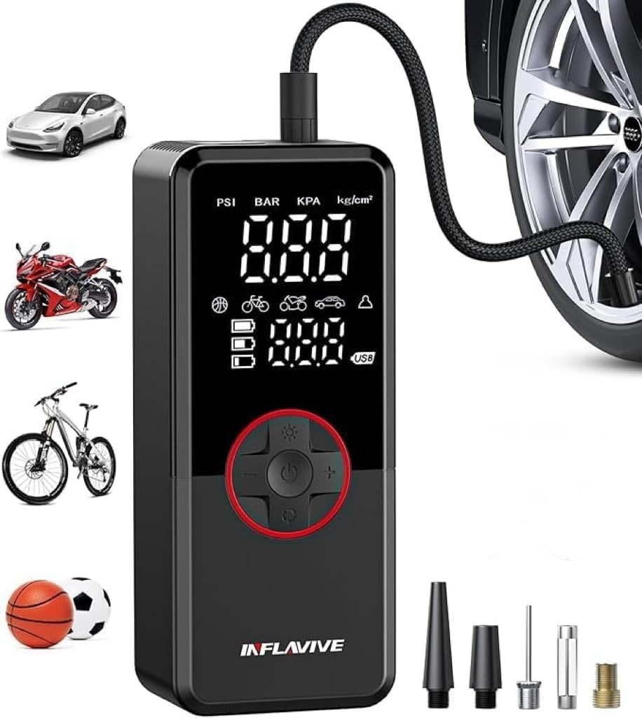 Inflador de pneu para carro