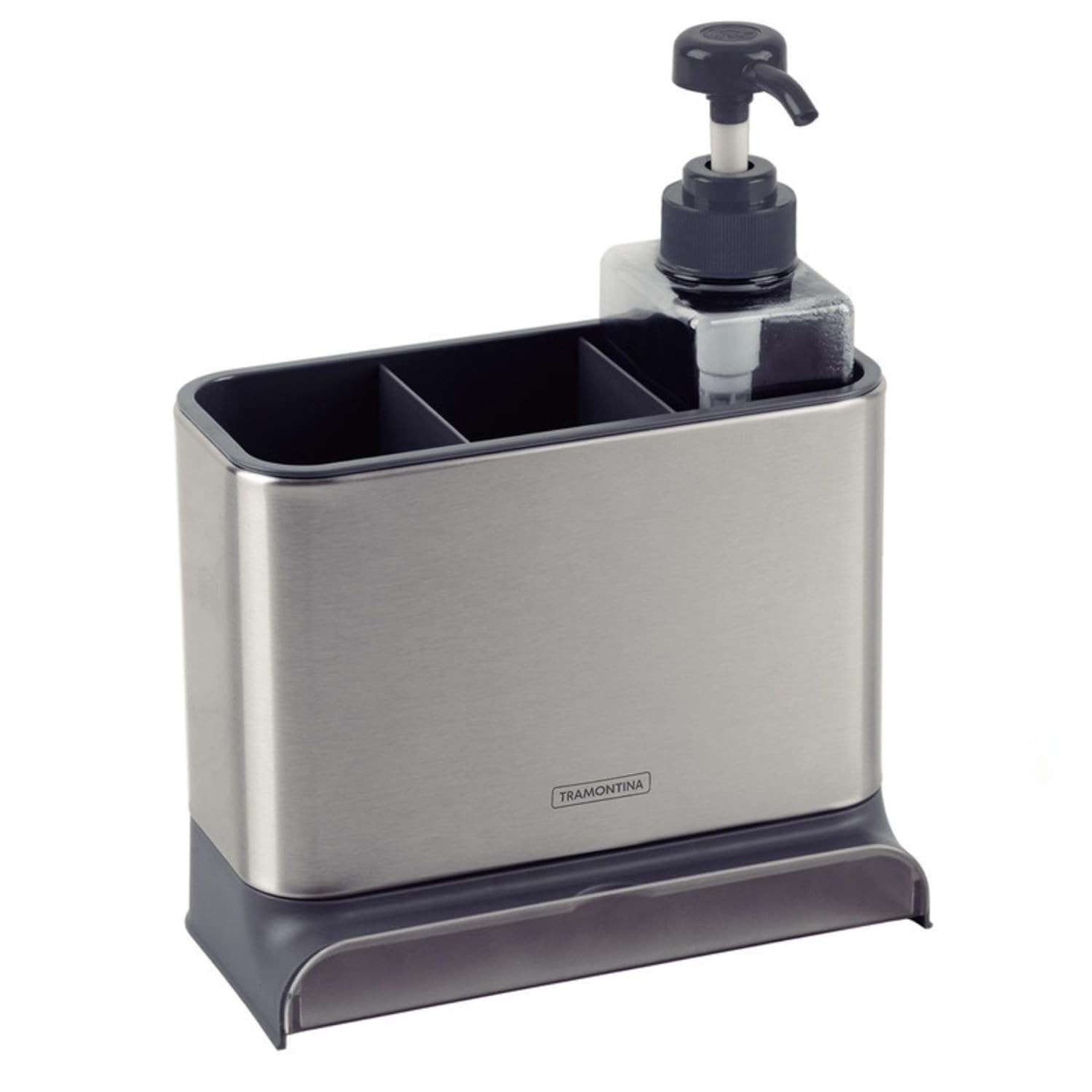Organizador de Pia Tramontina Plurale em Plástico e Aço Inox - Modernize sua Cozinha com Estilo