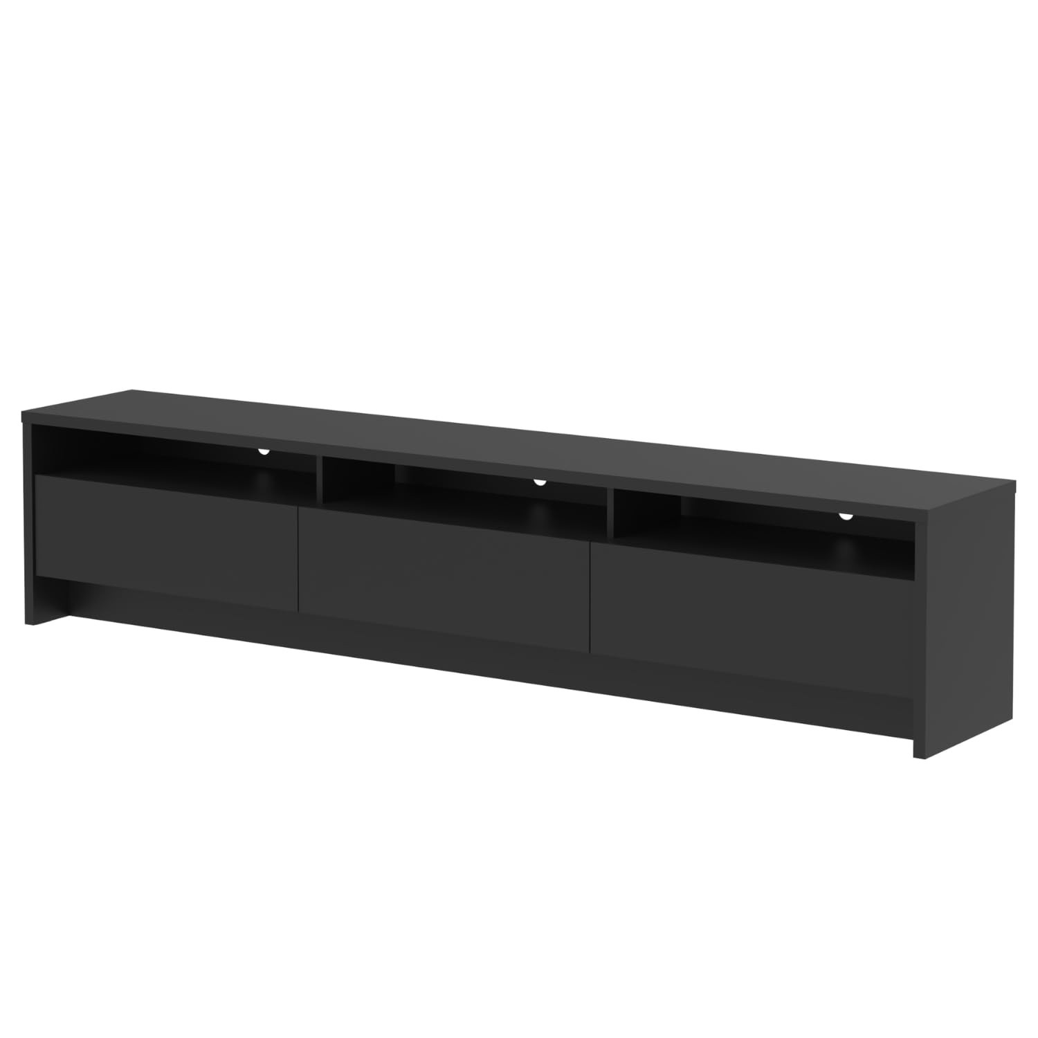 Rack Aspen 184cm 3 Portas para TV até 75" - Design Moderno com Armazenamento Inteligente
