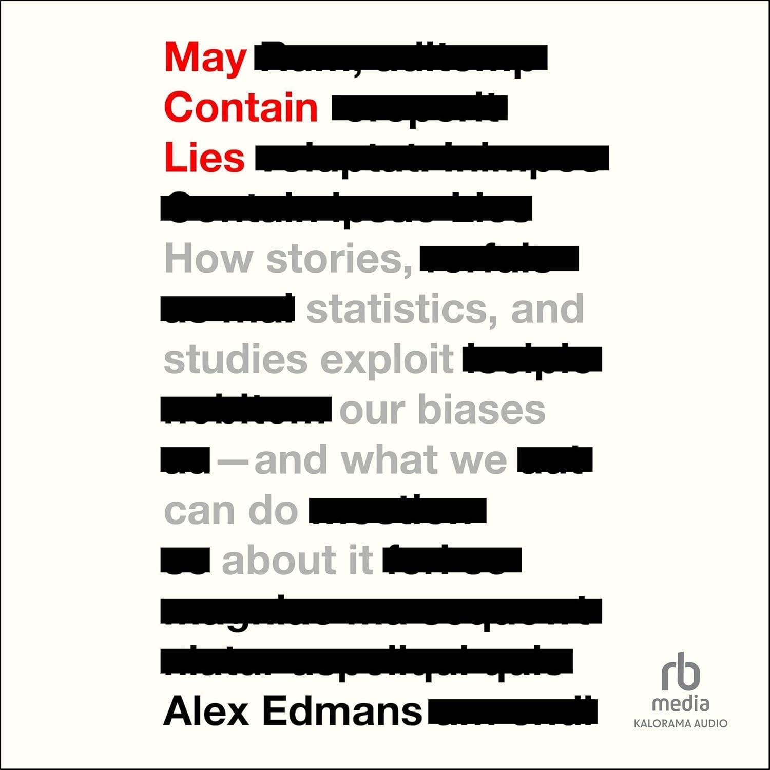 May Contain Lies: Desvende a Manipulação de Histórias e Estatísticas