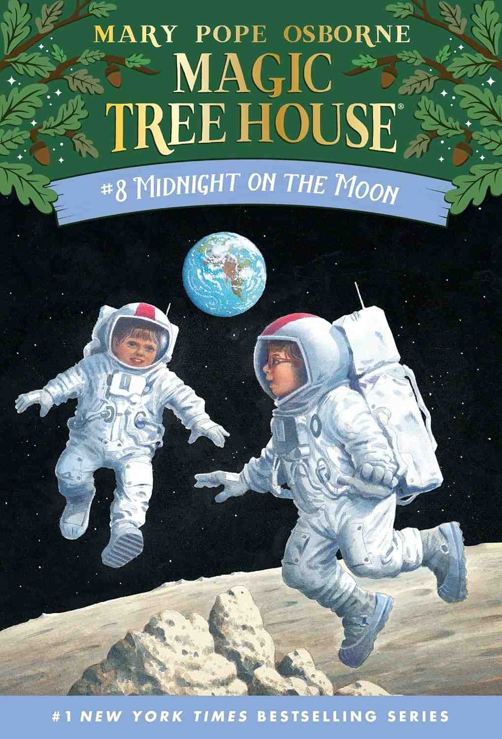 Magic Tree House #08: Midnight on the Moon - Aventura Intergaláctica para Jovens Leitores