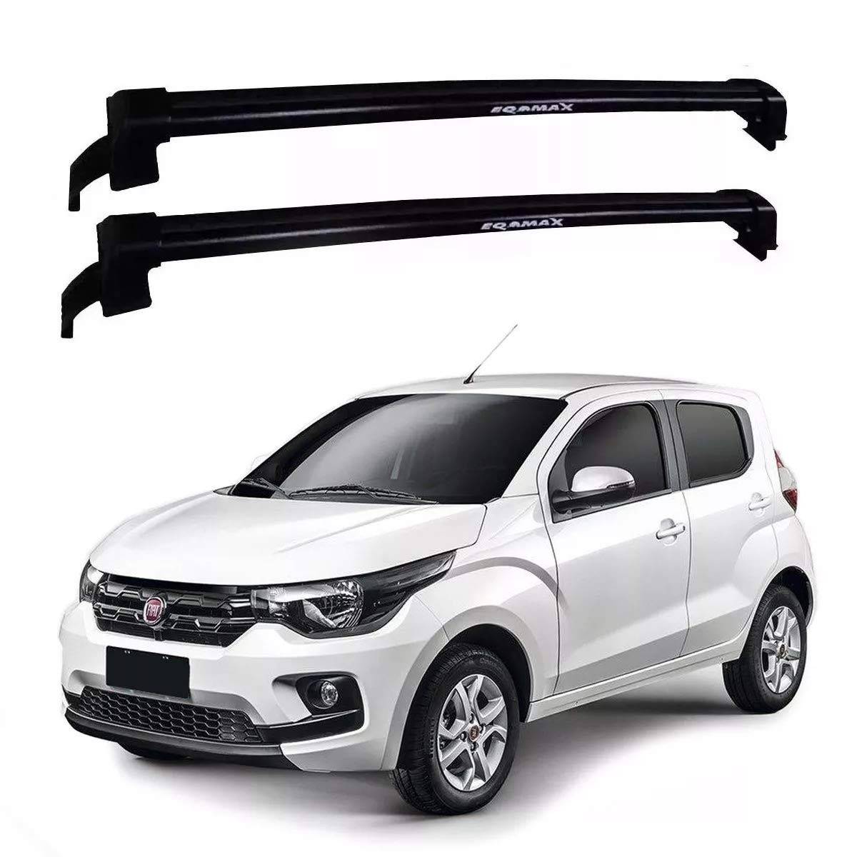 Rack Eqmax New Wave para Fiat Mobi (2016-2023) - Preto Fosco | Design Moderno e Durabilidade
