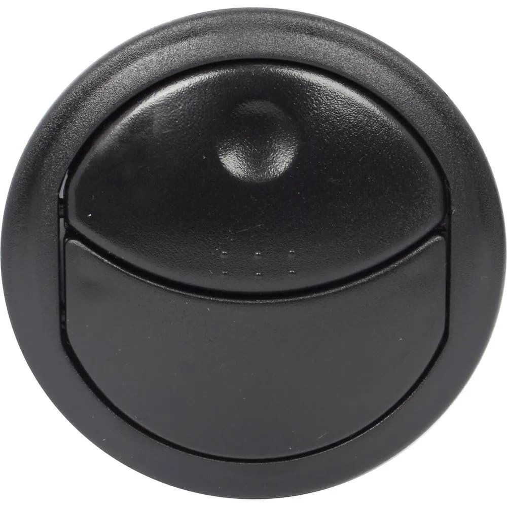 Difusor de Ar Central Painel Fiat Novo Uno e Nova Fiorino (2010-2020) - Preto