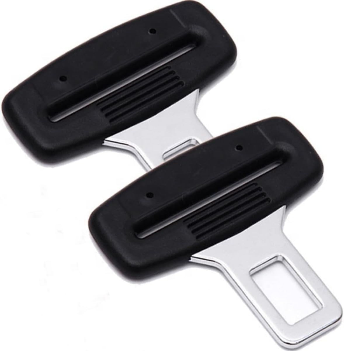 Par Fivela Ferro Cinto Segurança Anti Som Trava Alarme Universal para Fiat Ford Chevrolet VW Byd