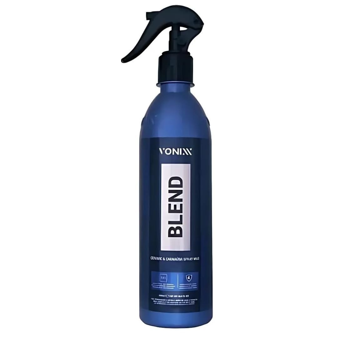 Vonixx BLEND SPRAY: Cera Híbrida SiO2 + Carnaúba para Brilho e Proteção Duradoura (500ml)