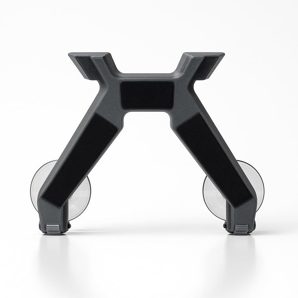 Suporte Starlink Mini de Ventosa para Vidro Automotivo | Ajuste de Ângulo | PETG e EVA Antiderrapante
