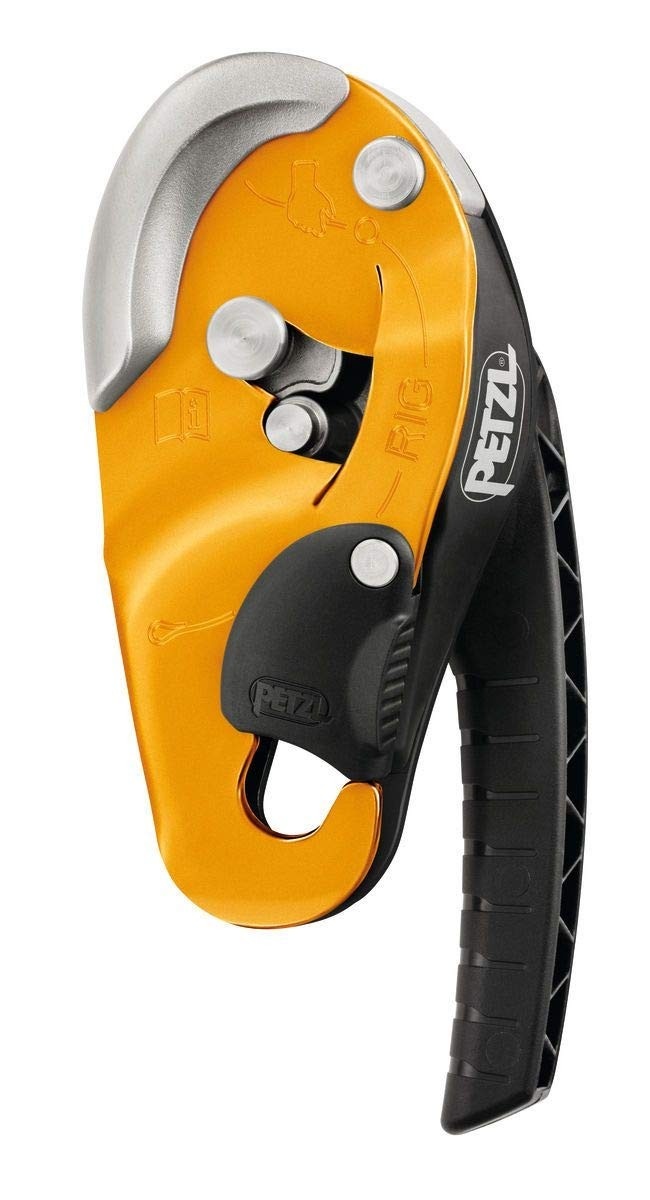 RIG Petzl: Descensor Autoblocante para Segurança e Controle em Escalada