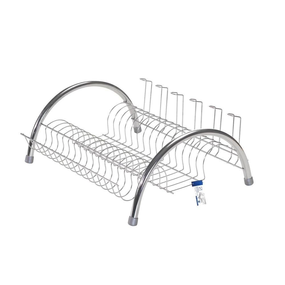 Escorredor de Pratos Arthi Fantastik 43cm Cromado - Durável e Sofisticado