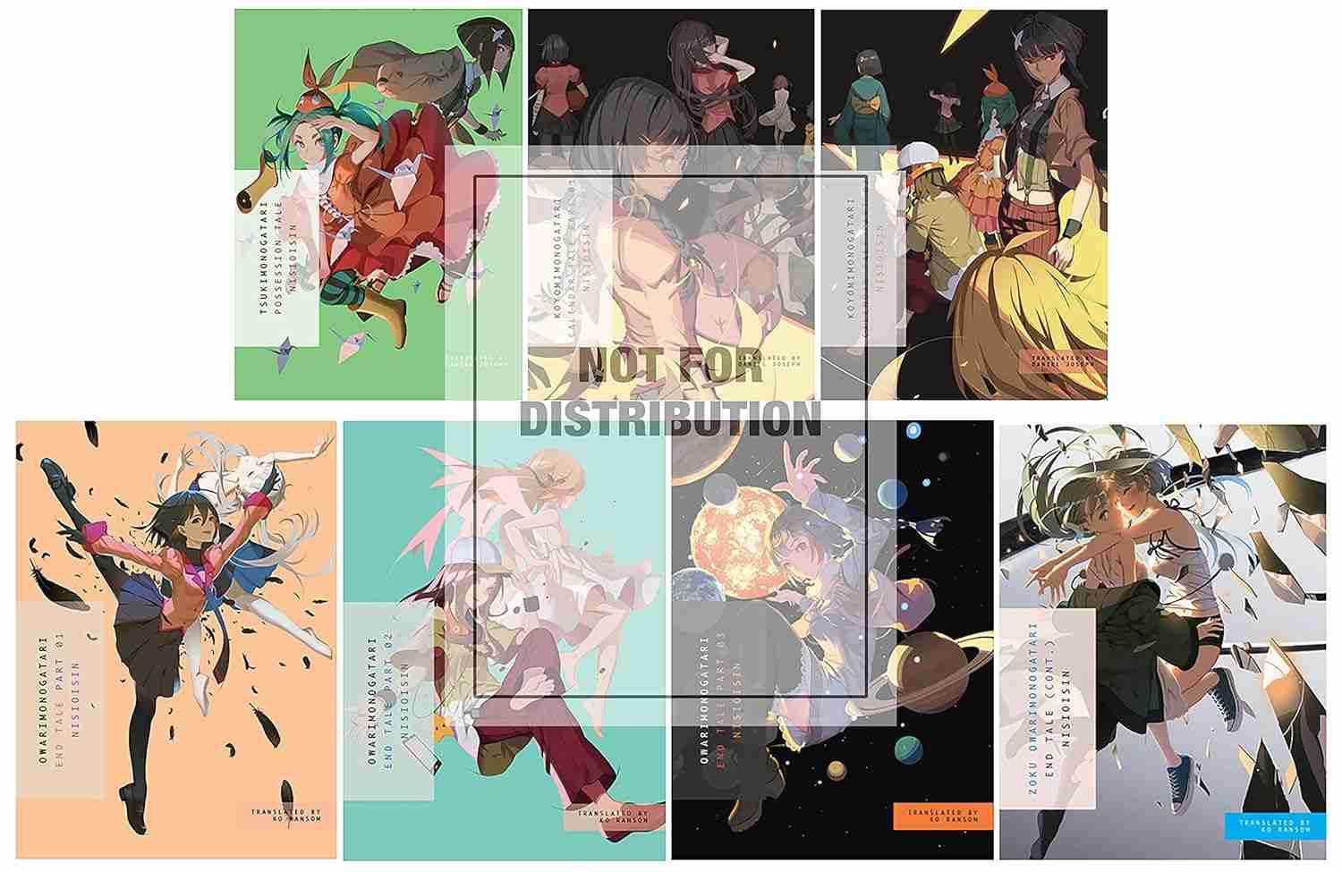 Monogatari Series: Box Set Final Season Completa - A Saga Definitiva