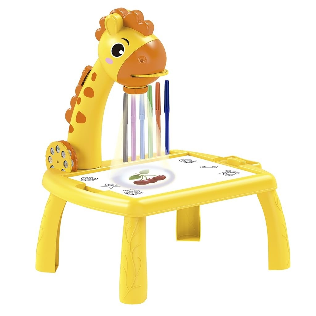 Mesa Lousa Projetora Infantil com Som - Desenvolva Criatividade e Coordenação Motora