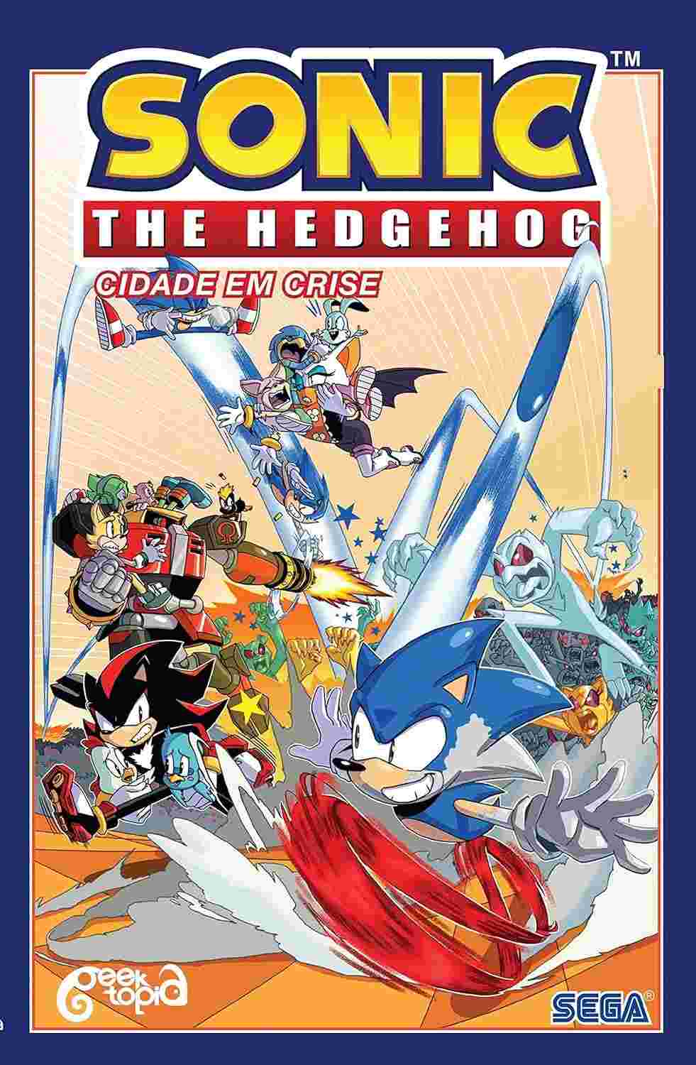 Sonic The Hedgehog: Cidade em Crise - Volume 5 | Aventura Épica!