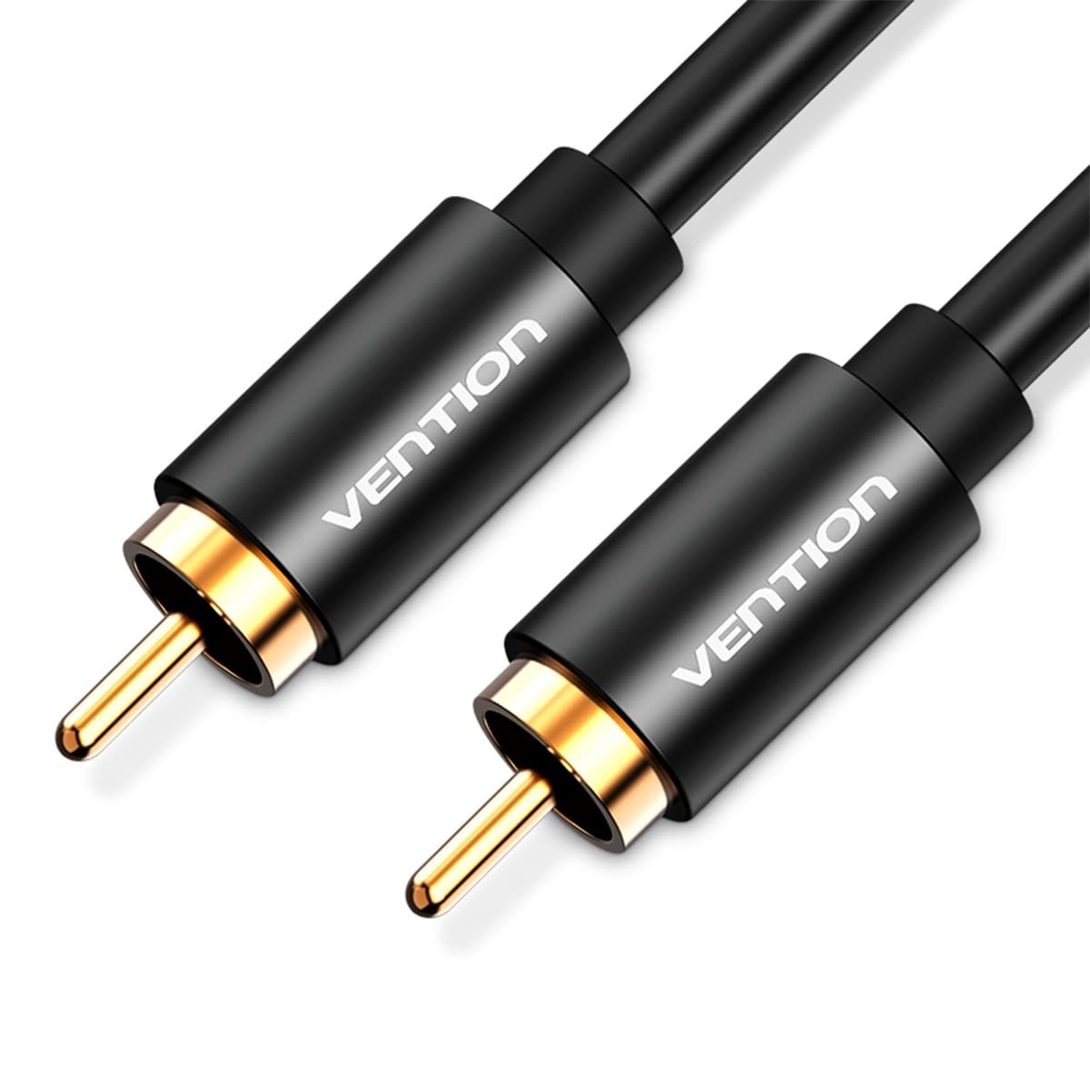 Cabo Coaxial RCA Digital SPDIF Vention 2m: Áudio e Vídeo de Alta Qualidade