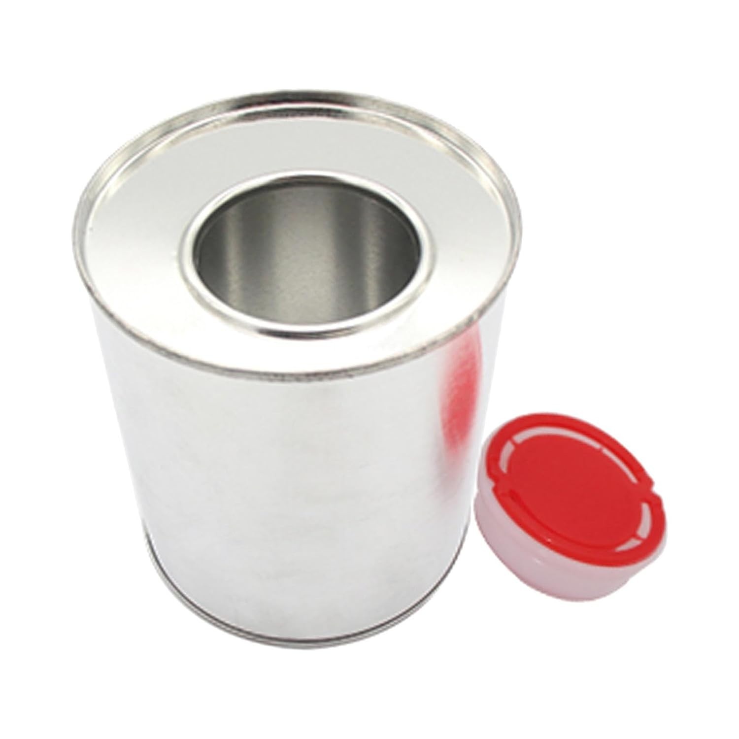 Lata de tinta, lata de metal, balde de tinta seguro e versátil para materiais líquidos, ideal para detalhamento automotivo, projetos "faça