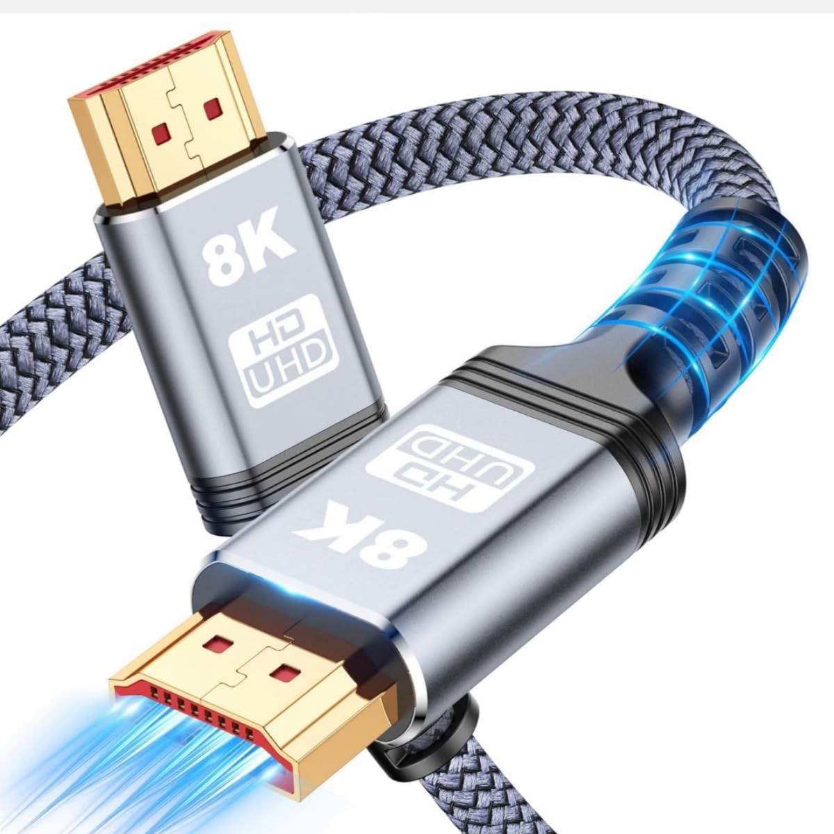 Cabo HDMI 8K Premium 2 Metros: Imersão Total em 4K@240Hz e 8K@60Hz com 48Gbps