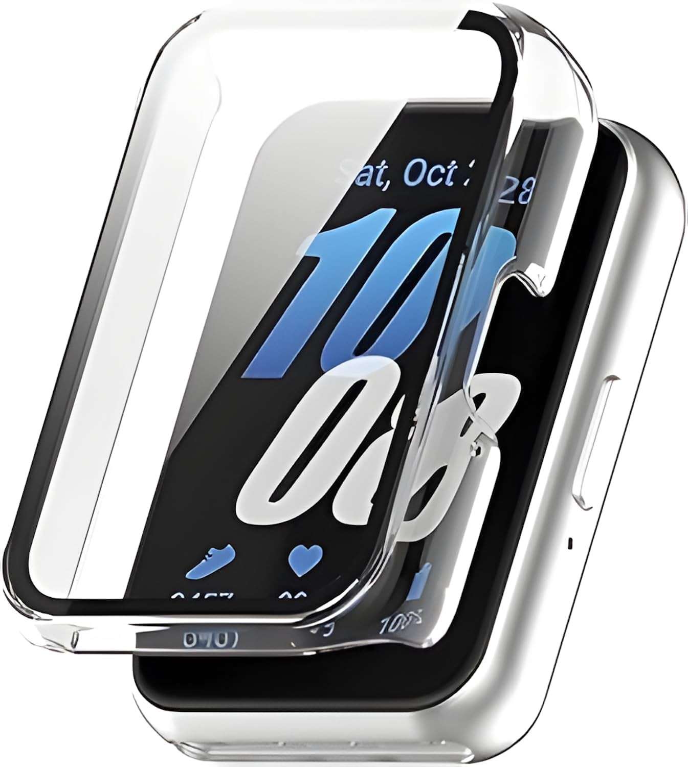 Capa Bumper Transparente com Película para Samsung Galaxy Fit 3: Proteção Total e Estilo