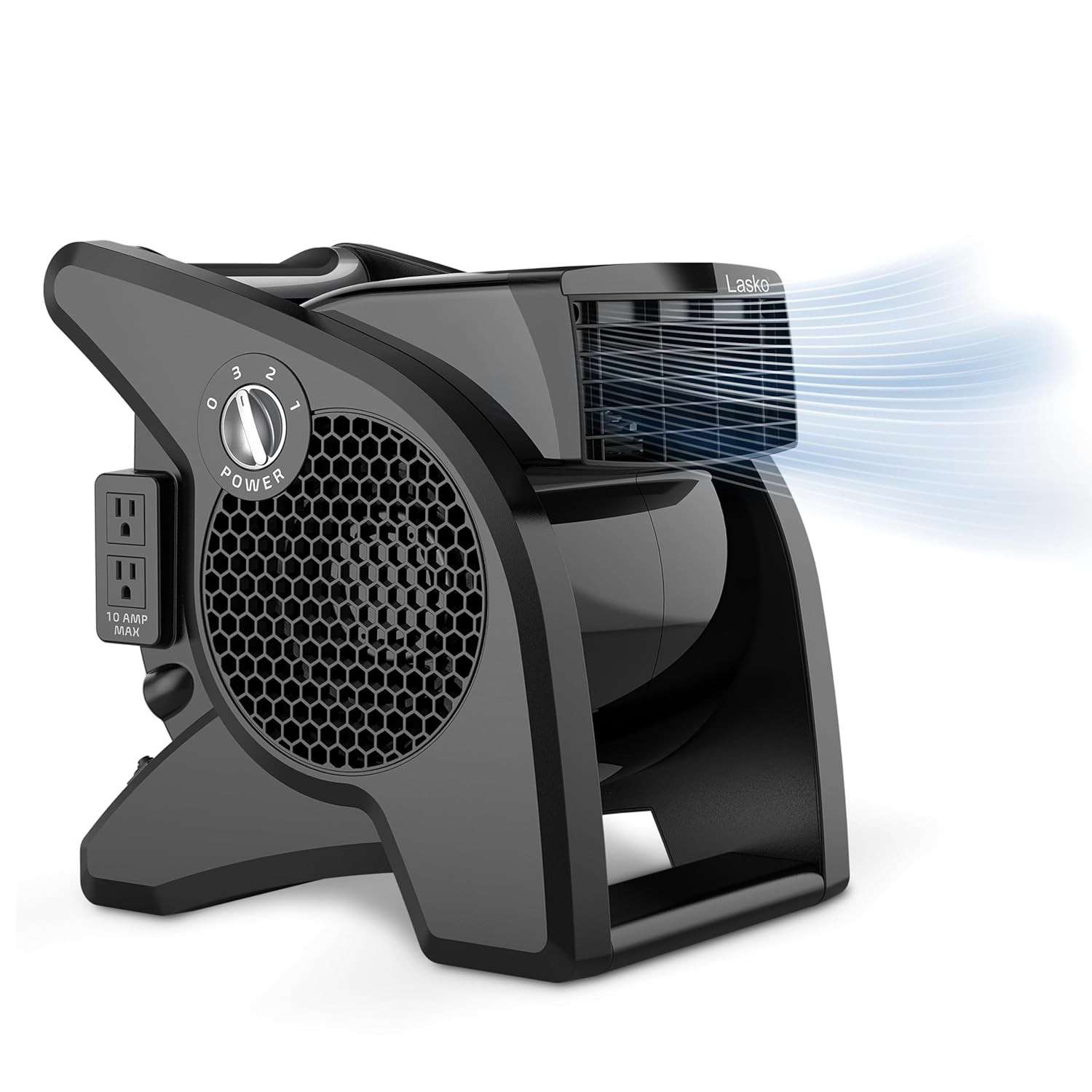 Ventilador Lasko Pivot-Pro de Alta Velocidade | Resfriamento Potente e Versátil para Casa e Trabalho