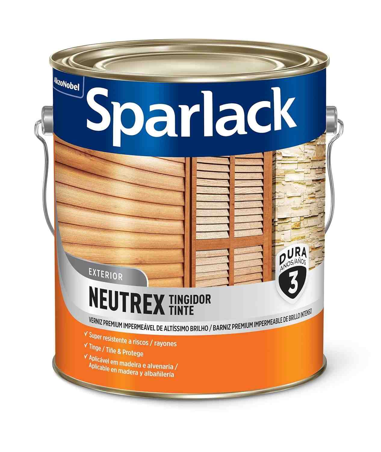 Neutrex Imbuia 3,6L - Verniz Premium Impermeável de Altíssimo Brilho com Proteção Super Resistente