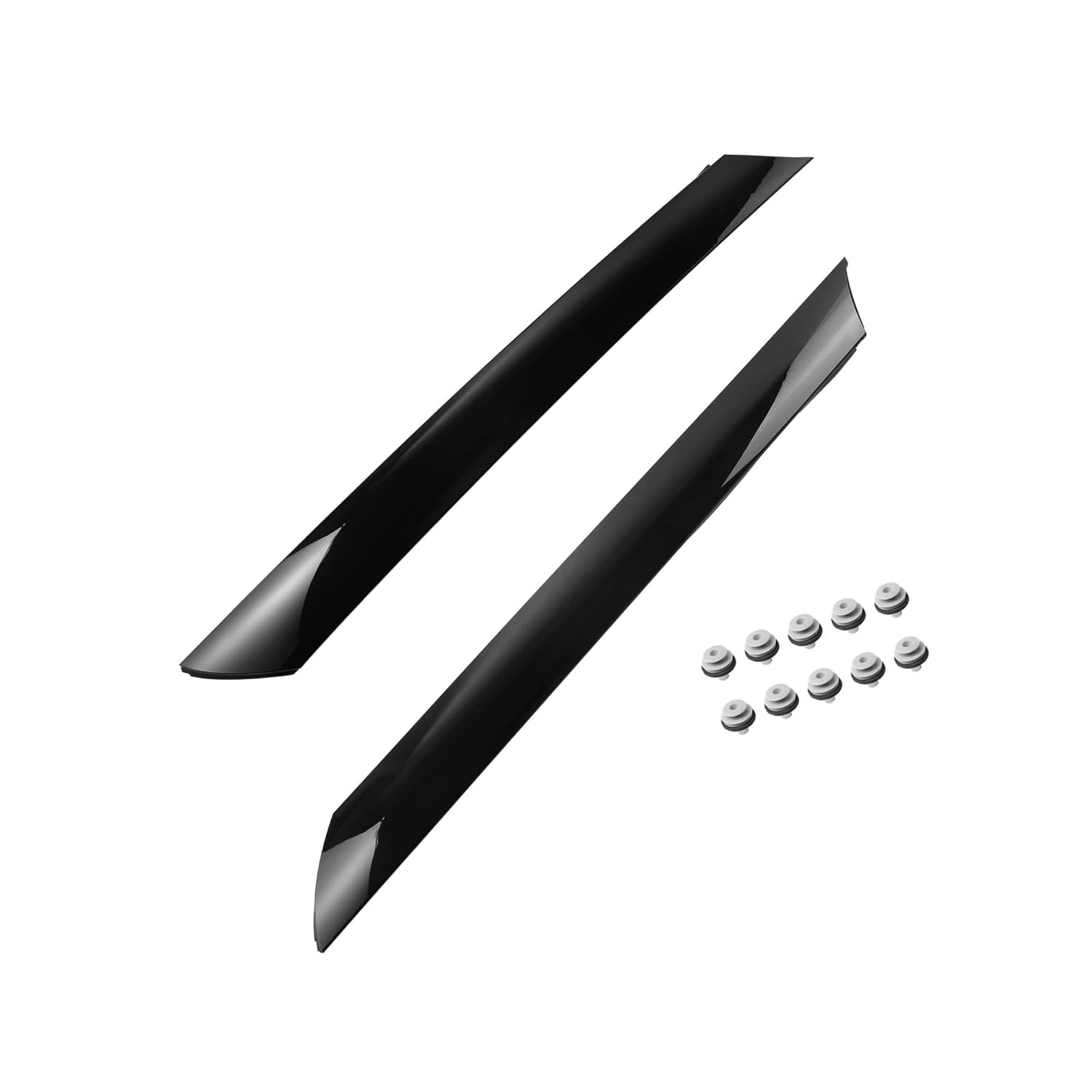 Kit 2 Painéis Acabamento Para-brisa A-Pillar Kia Soul 2010-2013 (Motorista/Passageiro) - Substituição 861802K500 861702K500