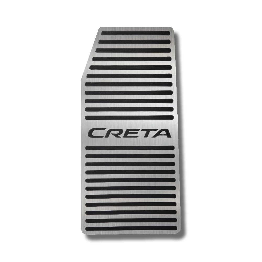 Descanso de Pé Premium em Aço Inox para Hyundai Creta (2022 em diante)