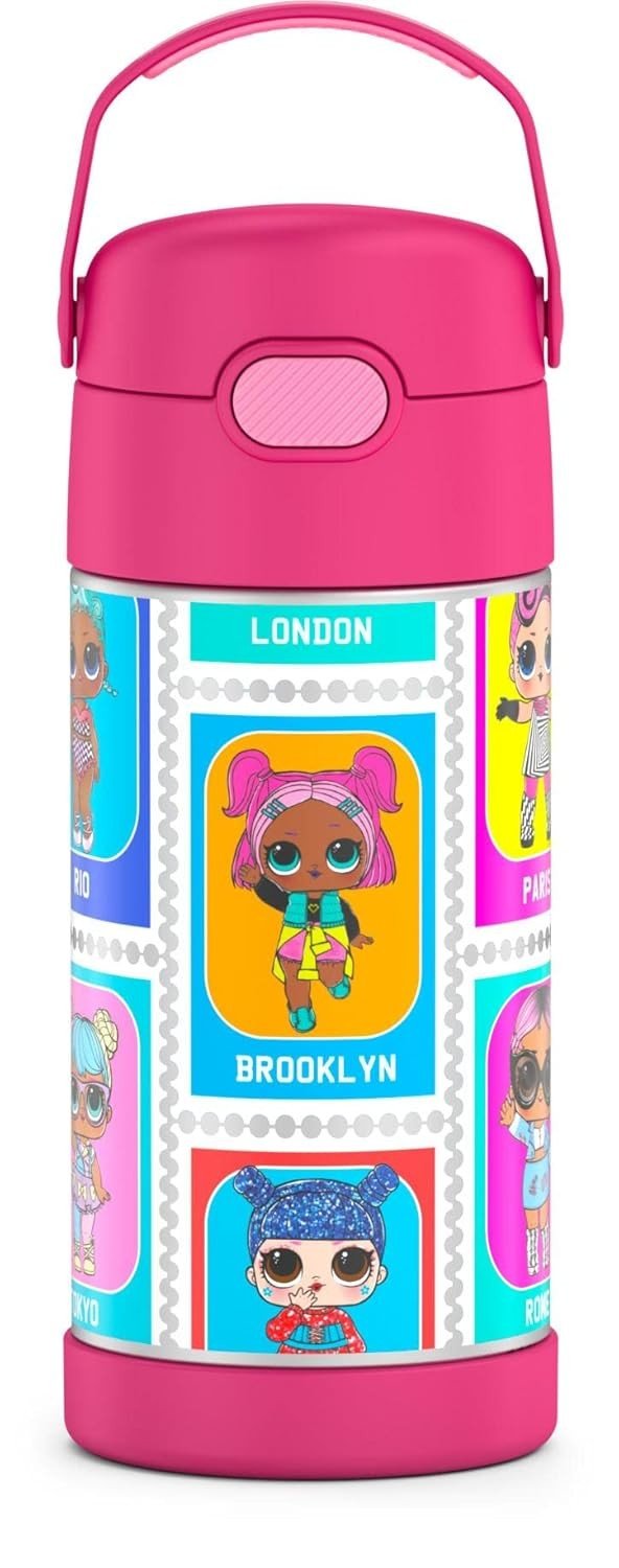 Garrafa Térmica Infantil L.O.L Surprise - 355ml Aço Inoxidável com Tecnologia Thermos