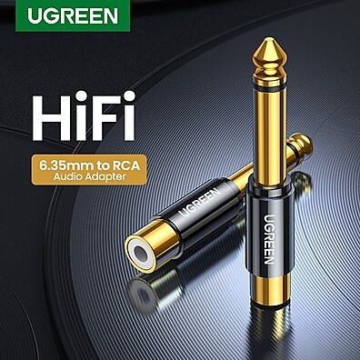 Adaptador P2/RCA Ugreen: Som Perfeito!