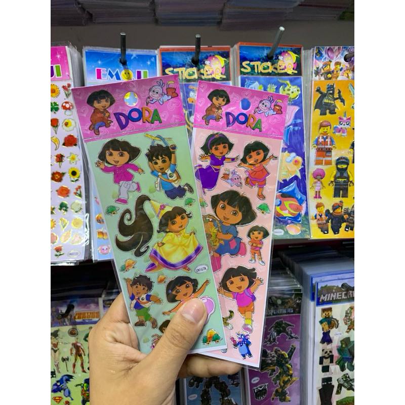 Adesivos Dora Aventureira: 10/15 Cartelas Divertidas!