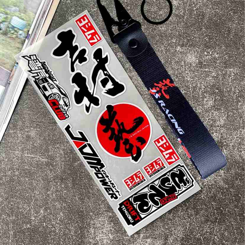 Adesivos Refletivos JDM Yoshimura: Proteja e Destaque Seu Veículo