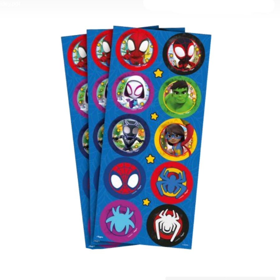 Adesivos Spidey: Decore Festas com 30 Unidades!