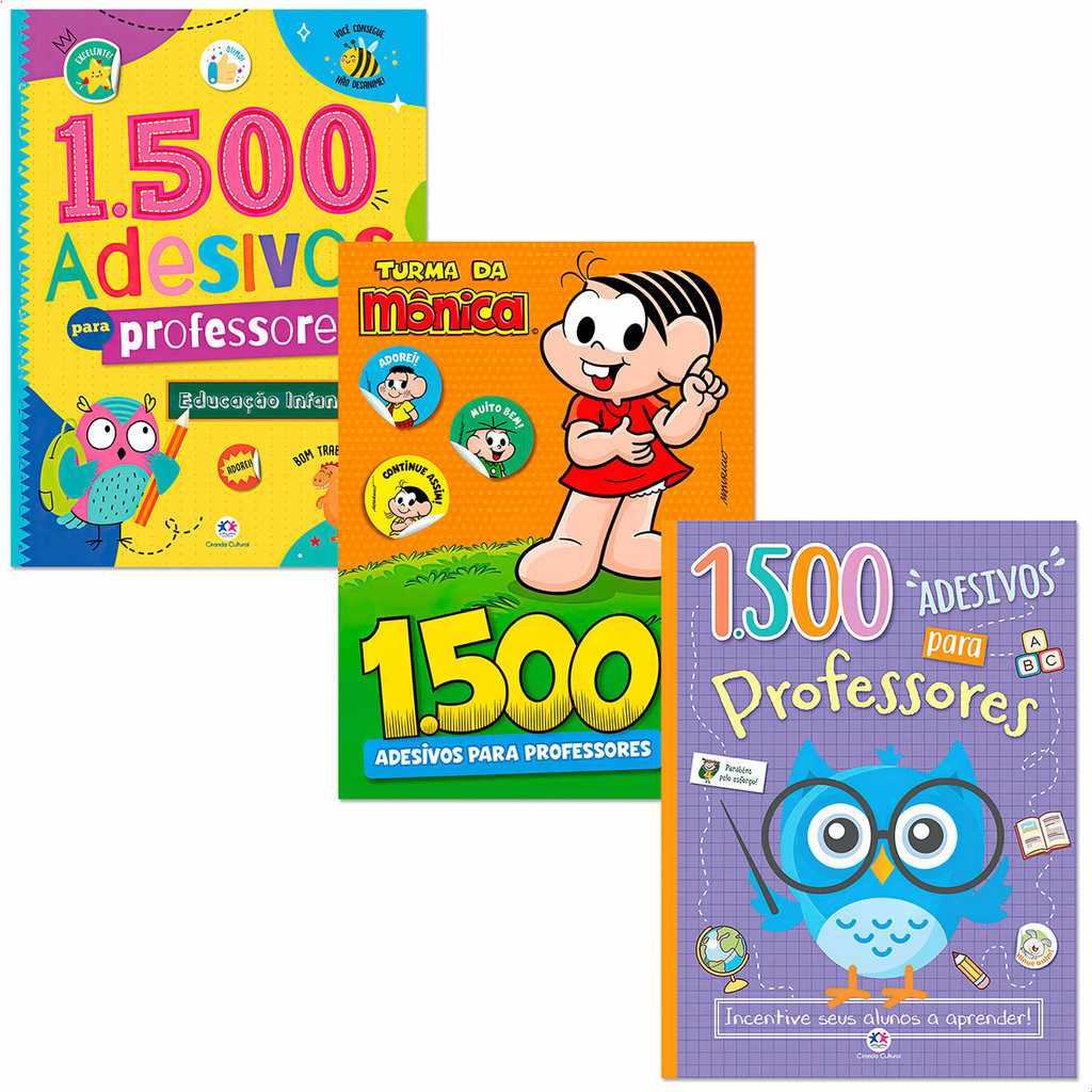 Adesivos Turma da Mônica: 4500 Motivações!
