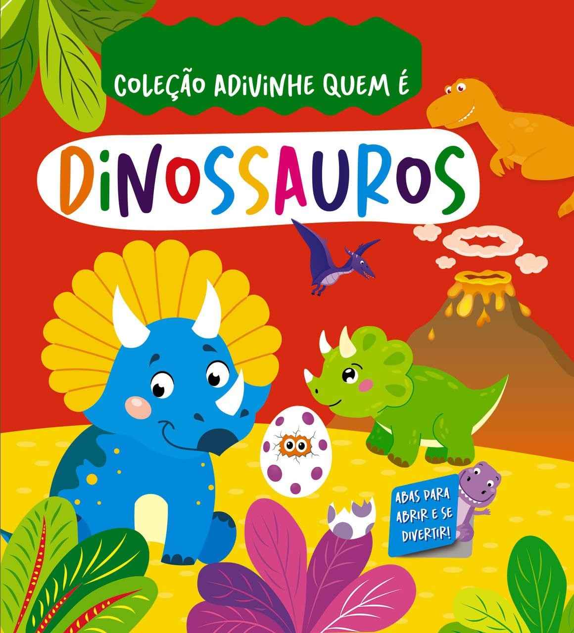 Coleção Adivinhe Quem é? Dinossauros: Diversão e Aprendizado para Pequenos Exploradores