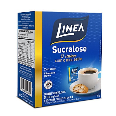Adoçante Linea Sucralose: Zero Açúcar, 100% Sabor