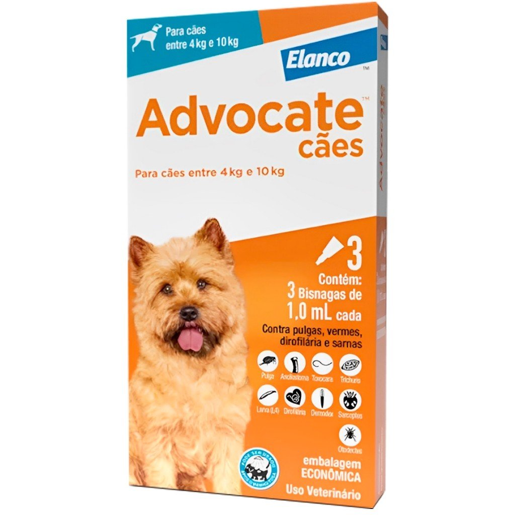 Advocate Antipulgas Cães: Proteção Total em 3 Doses!