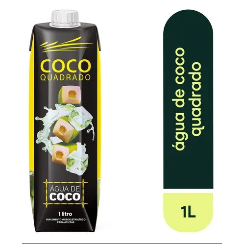 Água de Coco Quadrado: Hidratação Natural e Saborosa