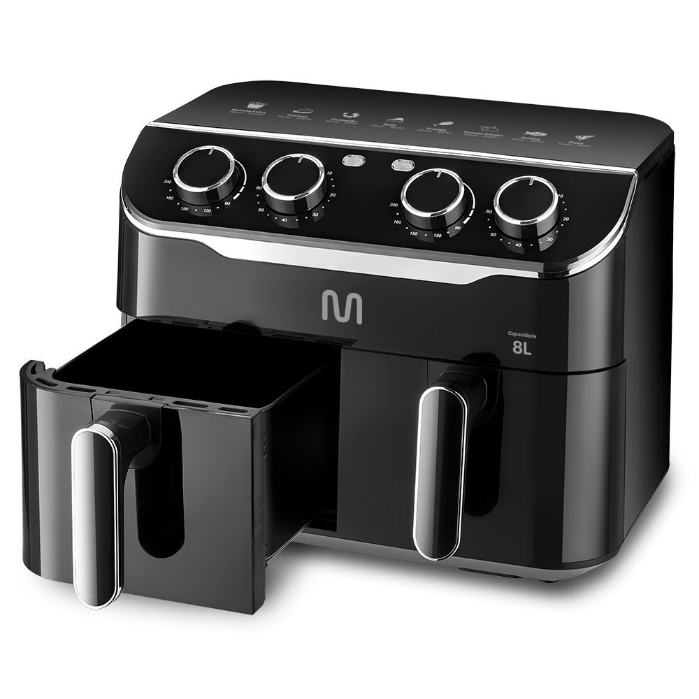 Air Fryer 8L Multi: Frite Sem Óleo e Mais Rápido!