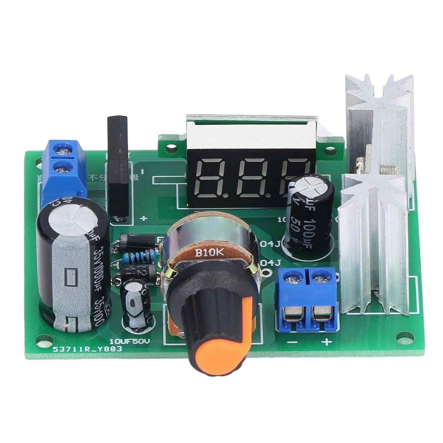 Módulo Regulador de Tensão LM317 Ajustável com Display Digital - Sua Fonte DIY Precisa!