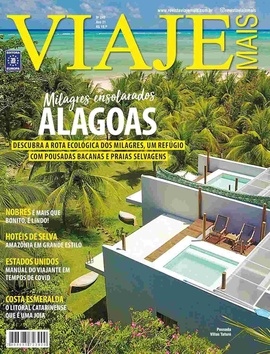 Revista Viaje Mais Edição 249: Descubra Alagoas, Nobres e Mais!