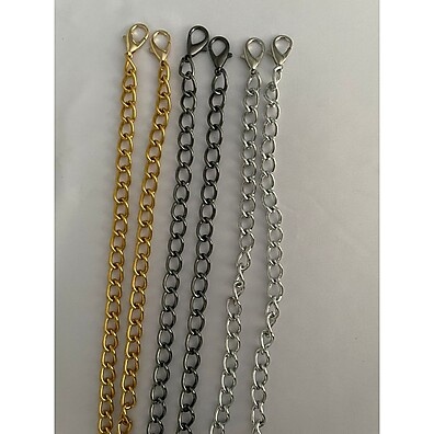 Alças de Corrente para Bolsa: Kit 6 Cores!