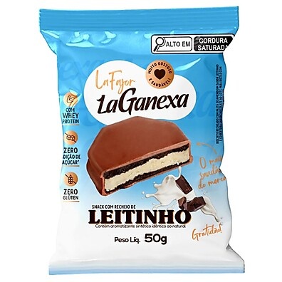 Alfajor La Ganexa: Sabor Leitinho e Zero Açúcar!