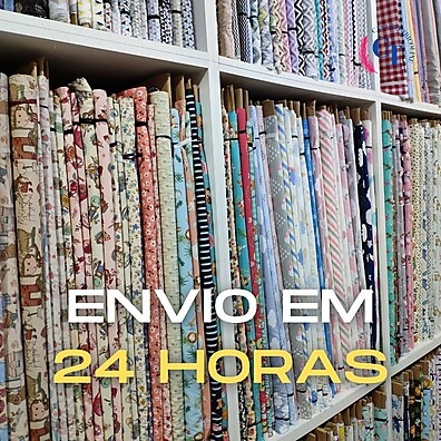 Tecido Tricoline Infantil Animal e Safari 100% Algodão