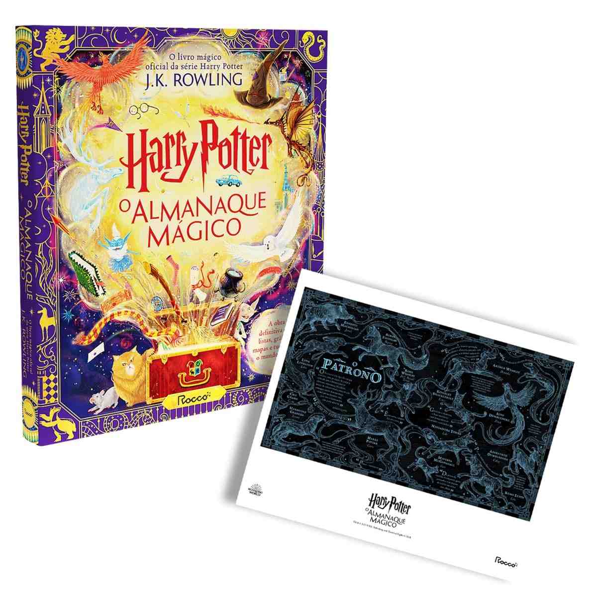 Harry Potter: O Almanaque Mágico Oficial com Pôster Exclusivo